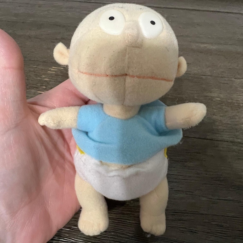Vintage‎ Rugrats Tommy Pickles Plush 7" Applause 1997 Nickelodeon Toy Doll